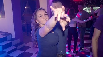 DJ Agent Smith Party. Sergey Lobanov & Nadya Timofeeva. Zouk improvisation.