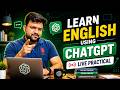 ChatGPT se English Kaise Seekhe 🔥 | Live Practice Method