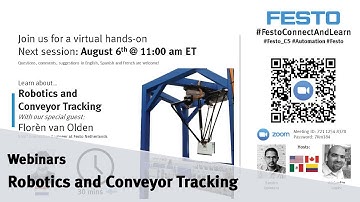 07 - Robotics and Conveyor Tracking - Connect and Learn Webinar Series