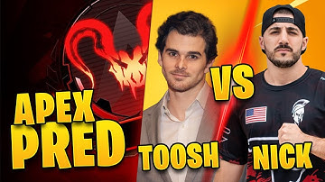 NICKMERCS vs Daltoosh Both POVs Side by Side in Pred Lobby