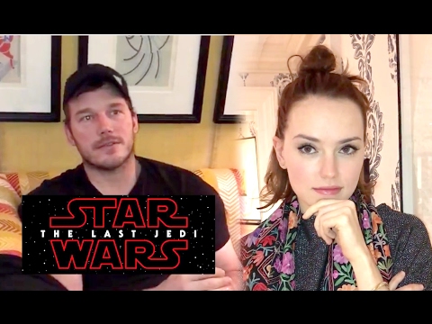 Chris Pratt & More Interrogate Daisy Ridley for STAR WARS: THE LAST JEDI Spoilers (2017)