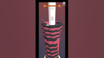 omg 😘😍 stack ball 🏈 game 🎯 levels;223 #shorts.