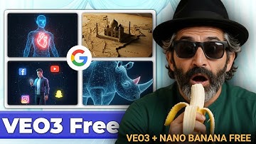 🔥 “Google Veo 3 + Nano Banana FREE Unlimited! (100% Working New Method)”