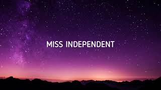 Ne-Yo-Miss Independent (lyrics)