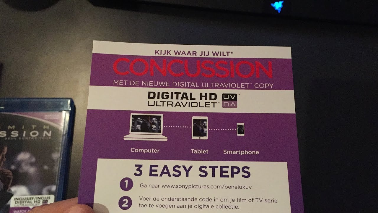 FREE ULTRAVIOLET CODE - CONCUSSION (2016)