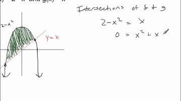 Unit 10 Lecture 1 - Areas between Curves dx