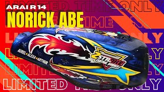 REPAINT MOTIF ARAI R14 NORICK ABE (tangki rx king)