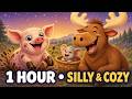 Silly Animal Tales &amp; Cozy Laughs (1hr) | Bedtime Stories for Toddlers (Ages 2-4)