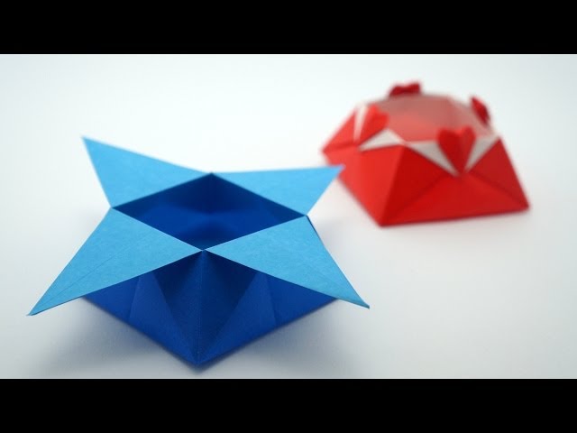 Origami Star Box (traditional model) class=