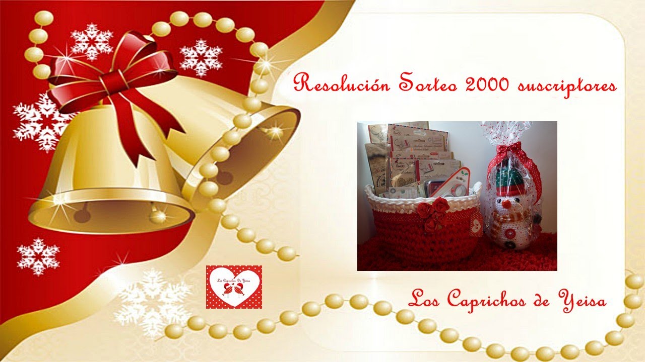 Resolución sorteo 2000 suscriptores!!!