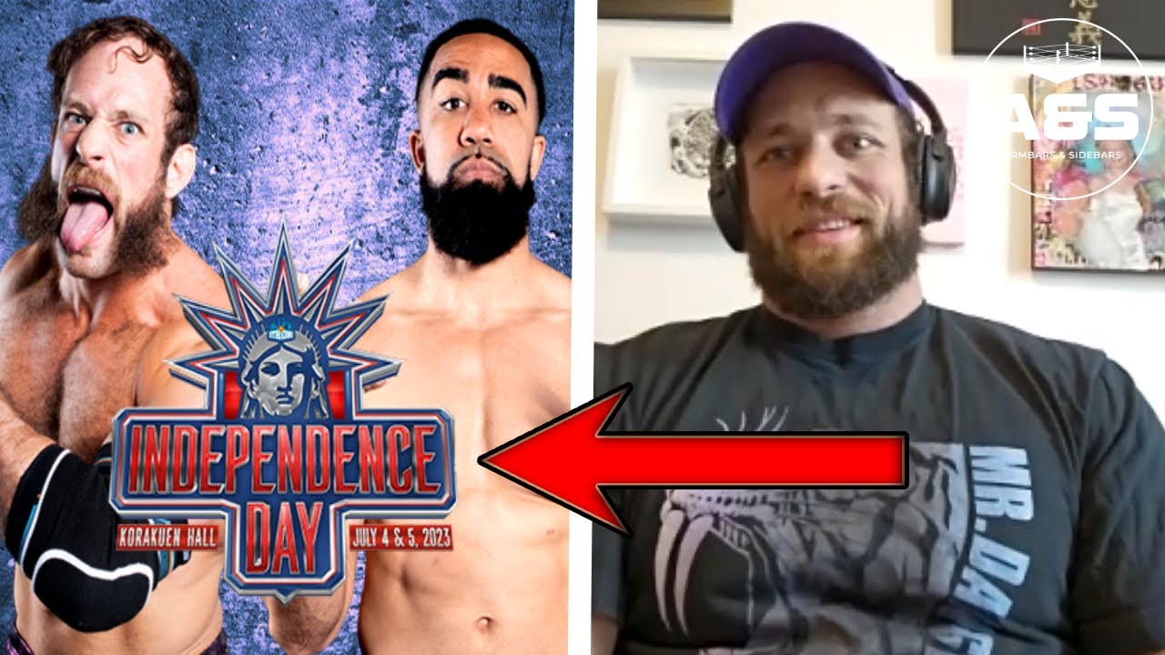 NJPW's Royce Isaacs on New Japan STRONG Independence Day!