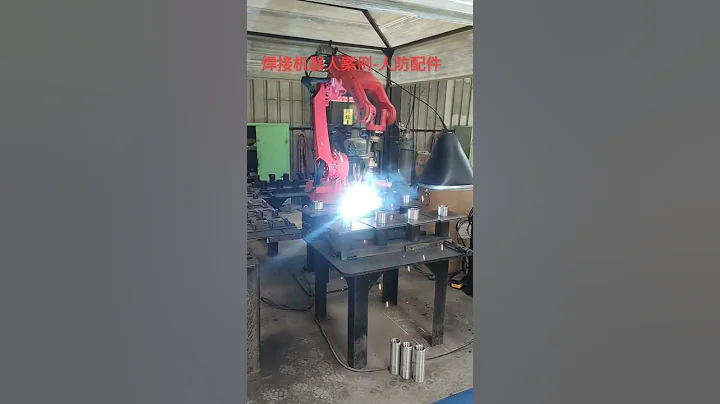 Fully automated Industrial Robotic Arm 6 Axis #weldingcobot #cobotwelder #jocrt #cgxi  #cobot