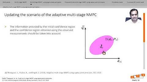 Dual multi-stage NMPC using sigma point principles