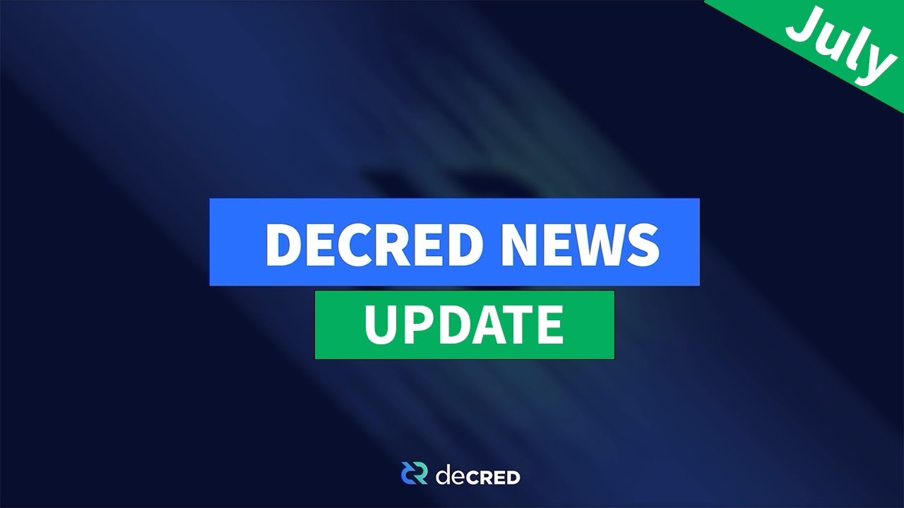Decred News Update - First DAO Payout w/ new rules, DEX Solidity Contract Audit, Mixing ATH & More!