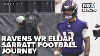 FULL INTERVIEW: Ravens WR Elijah Sarratt football journey comes full circle