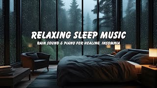 Soothing Rainfall With Soft Piano & Violin Healing Sleep, Relaxation & Meditation Sounds