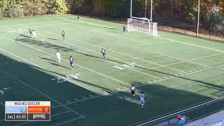 2022 WCSU Men's Soccer vs UMass Boston