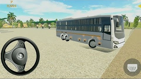 Indian Sleeper Bus Simulator | Bus Games: 2025 - Village Route Bus Drive - Bus Game Android Gameplay