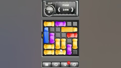 Stage 2416 - Unblock Car - 3 Stars Guide - Hard Level - Android App