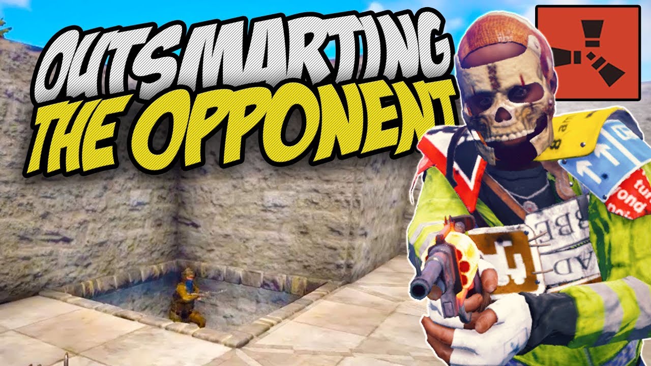 THE SMARTEST SOLO COUNTER RAID EVER! - Rust Solo Survival Gameplay