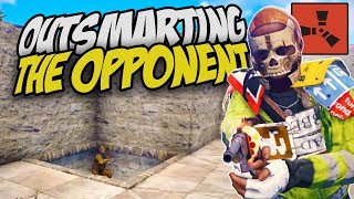 THE SMARTEST SOLO COUNTER RAID EVER! - Rust Solo Survival Gameplay