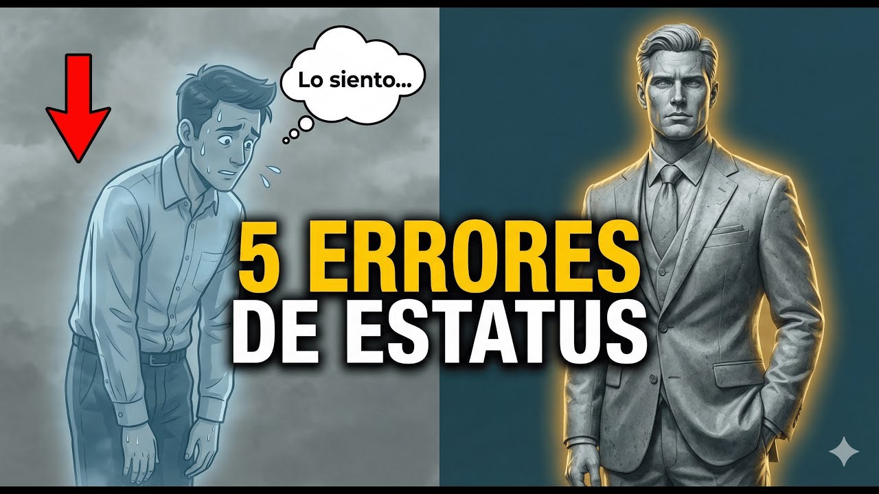 5 Señales Sutiles de que Tienes "Bajo Estatus" (Y cómo corregirlo hoy)