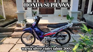 2002 Honda Supra XX silver violet color
