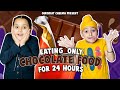 Eating only chocolate food for 24 hours  chocolate lover  gursiratcheema