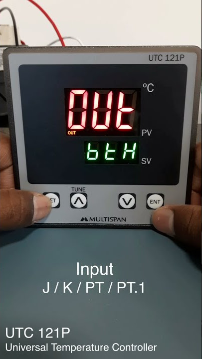 Universal Temperature 🌡 Controller #multispan #short