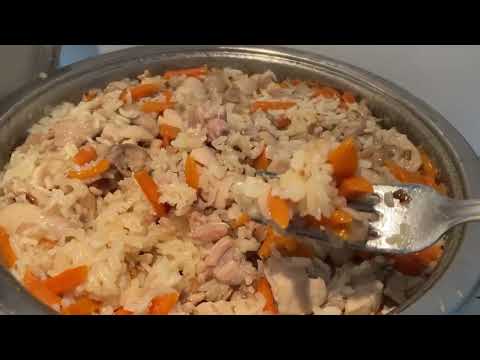 Плов с курицей.