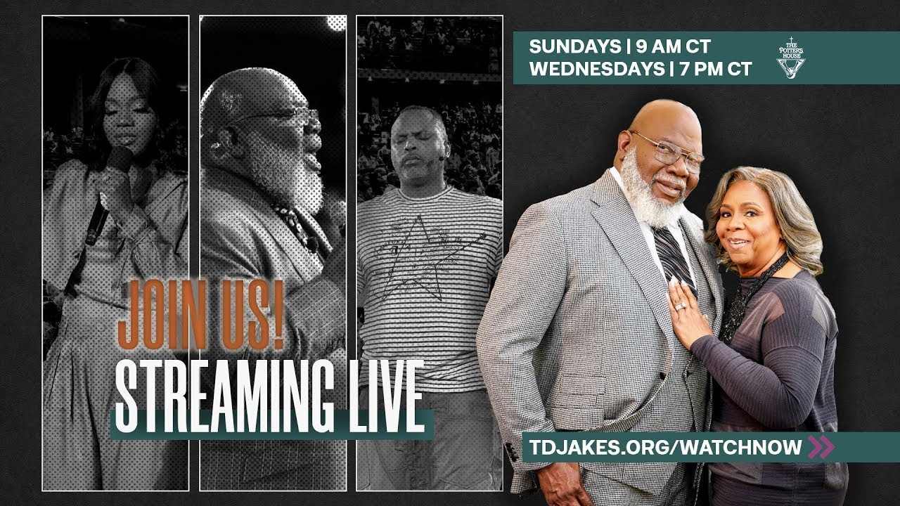 [live streams] TD Jakes 2026 - The Potter's House Sunday Morning Service!! - Feb 8th, 2026
