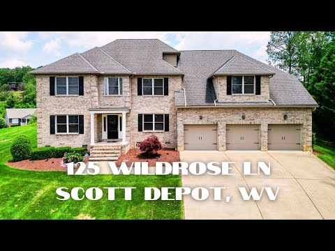 125 Wildrose Ln, Scott Depot, WV home video tour