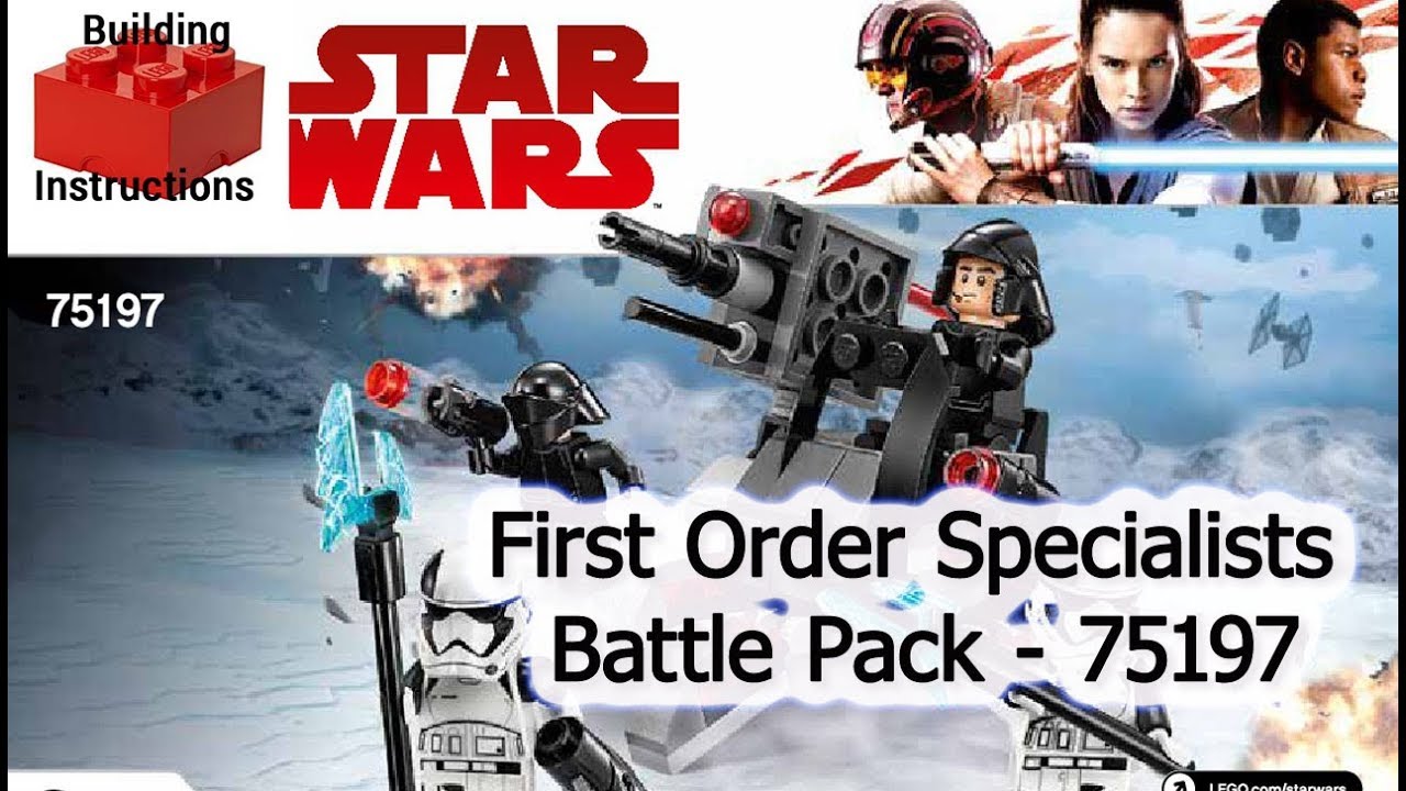 First Order Specialists Battle Pack - 75197 | LEGO Star Wars | LEGO Video-Instructions