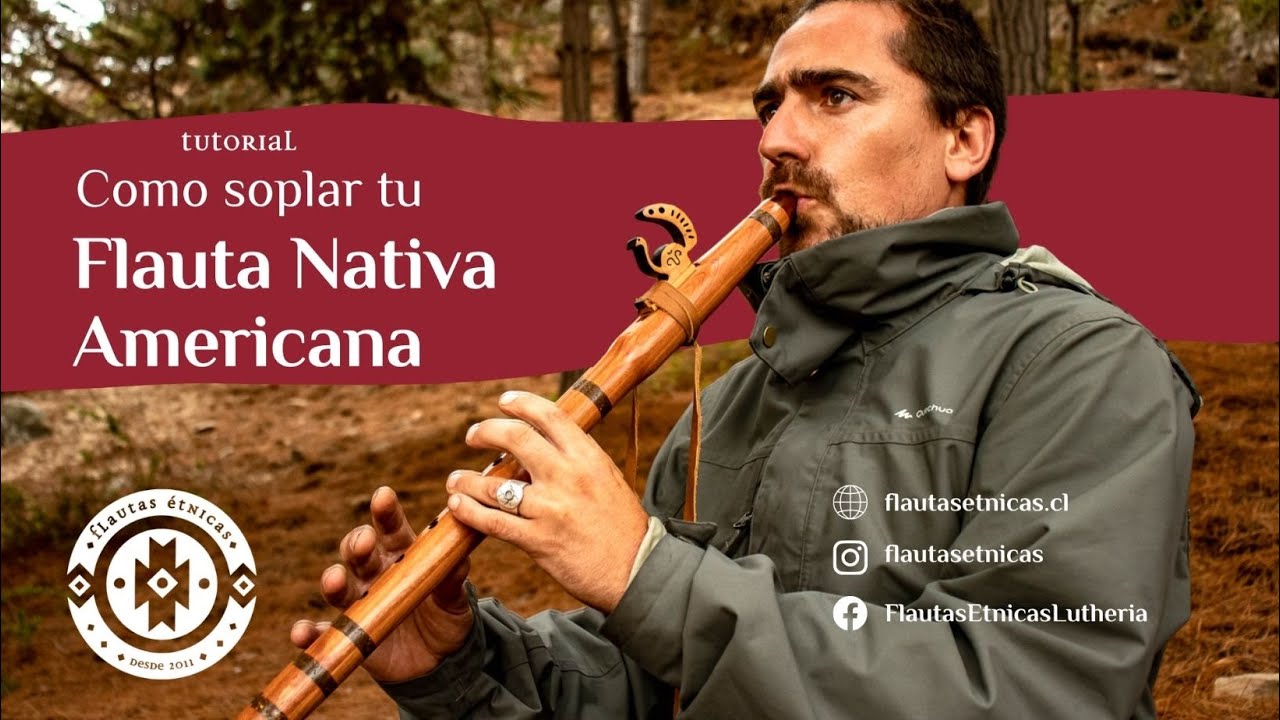 Tutorial Flauta Nativa - COMO SOPLAR Y MANEJO DEL AIRE- Native flute