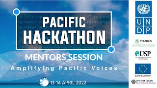 Pacific Hackathon - Mentors Session