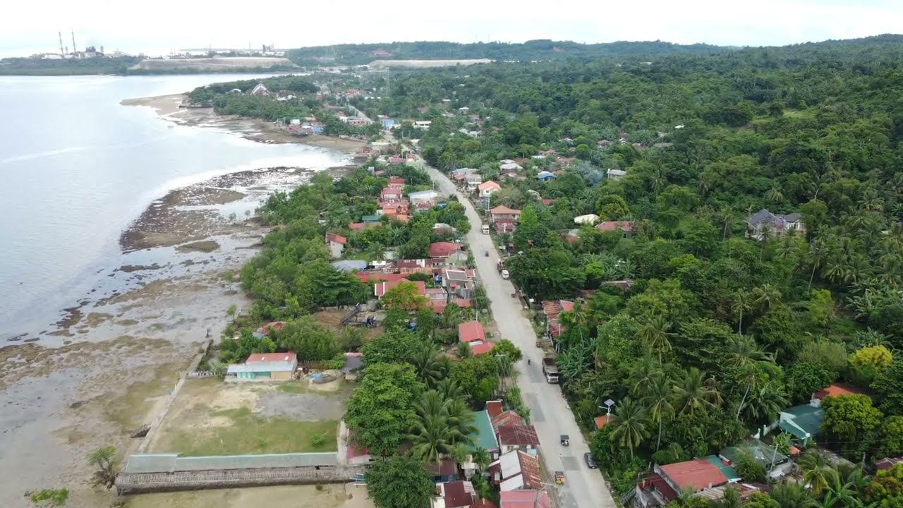 Barangay bilwang and matlang isabel leyte aerial  views