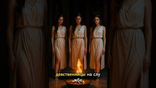 Весталки на службе у богов.  #shorts  #история