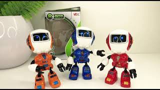 Робот smart,интерактивный робот Ming Ying,гибкие суставы 12 см,3 цвета