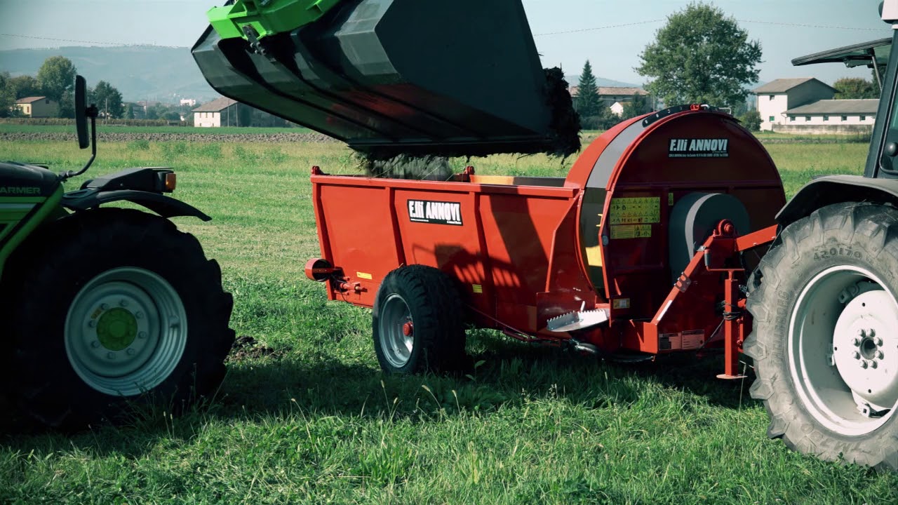 Spandiletame vigneto, Vineyard manure spreader ANNOVI
