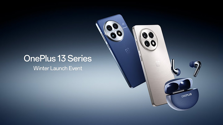 OnePlus 13 Series Winter Launch Event