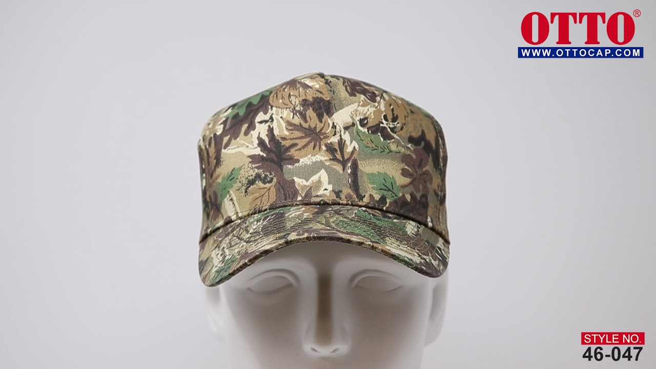 OTTO CAP - Style No. 46-047 5 Panel Mid Profile Style Baseball Cap