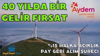 40 YILDA BİR GELİR FIRSAT - SEKTÖRÜNDE ÇOK UCUZ ENERJİ ŞİRKETİ - AYDEM Hisse Analizi