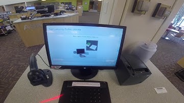 Going To The Library-How To Check Out A Book Using Self-Checkout