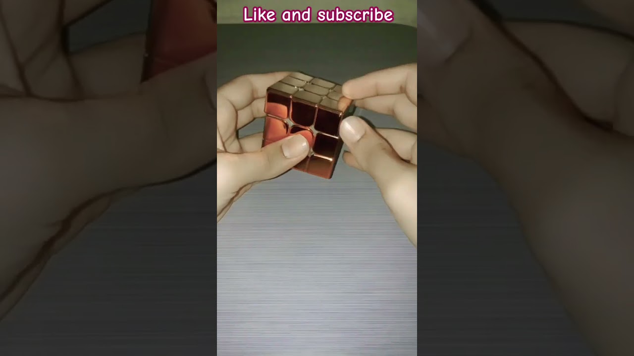 3x3 Rubiks cube on beat #shorts #viral #rubikscube