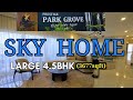 Prestige park grove sky homes   45 bhk large flat 3677 sqft  new launch apartment in whitefield