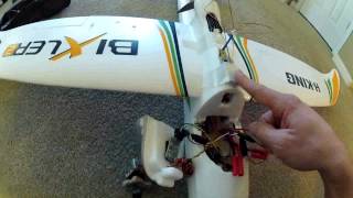 Bixler2 FPV Setup inside fuselage wiring for Rangelink RC, Video TX RX, MiniOSD with GPS. by WildernessEric 611 views 10 years ago 3 minutes, 13 seconds