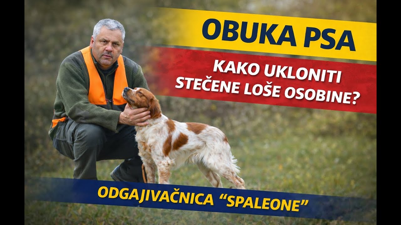 Kako Ukloniti Stečene Loše Osobine Lovačkog Psa: Obuka I Lov Sa Epanjel Bretonom