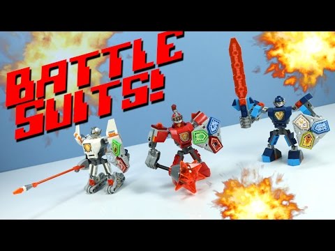 Let's Build! LEGO NEXO KNIGHTS Battle Suit Clay 70362 $17.99 Fun set to build. Same chest piece as t. 