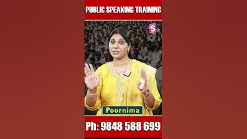 How to Improve public speaking skills in telugu | Poormina | SumanTV Education #sumantv