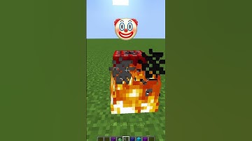Testing Logic Durability vs Fake Emoji Reaction Meme #shorts #minecraft